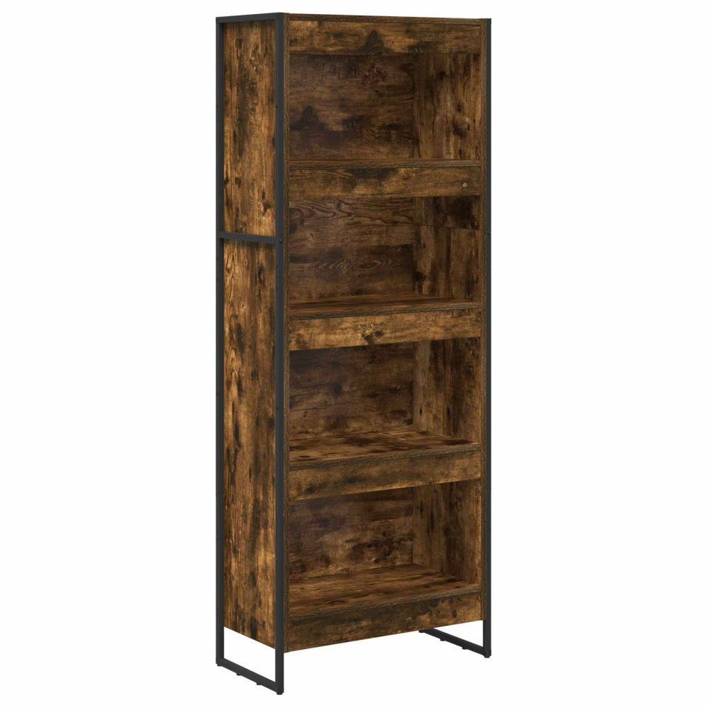 Produktbild för Bokskåp Rökek 60 x 30 x 155 cm Konstruerat trä