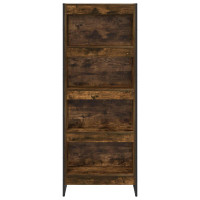 Produktbild för Bokskåp Rökek 60 x 30 x 155 cm Konstruerat trä