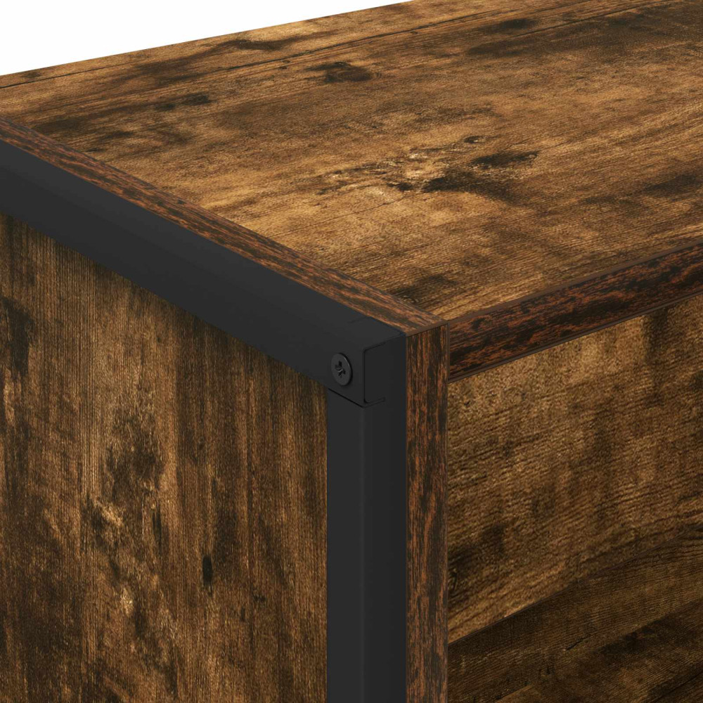 Produktbild för Bokskåp Rökek 60 x 30 x 155 cm Konstruerat trä