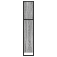 Produktbild för Bokskåp Grå Sonoma 60 x 30 x 155 cm Konstruerat trä