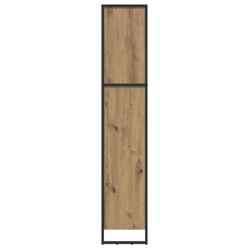 Produktbild för Bokskåp Artisan Ek 60 x 30 x 155 cm Konstruerat trä