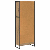 Produktbild för Bokskåp Artisan Ek 60 x 30 x 155 cm Konstruerat trä