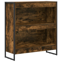 Produktbild för Bokskåp Rökek 80 x 30 x 86,5 cm Konstruerat trä