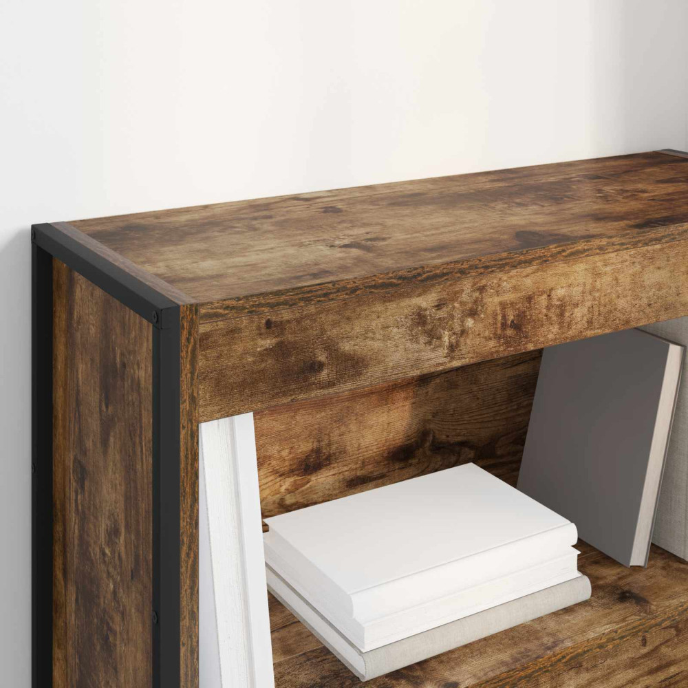 Produktbild för Bokskåp Rökek 80 x 30 x 86,5 cm Konstruerat trä