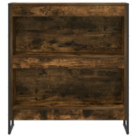 Produktbild för Bokskåp Rökek 80 x 30 x 86,5 cm Konstruerat trä