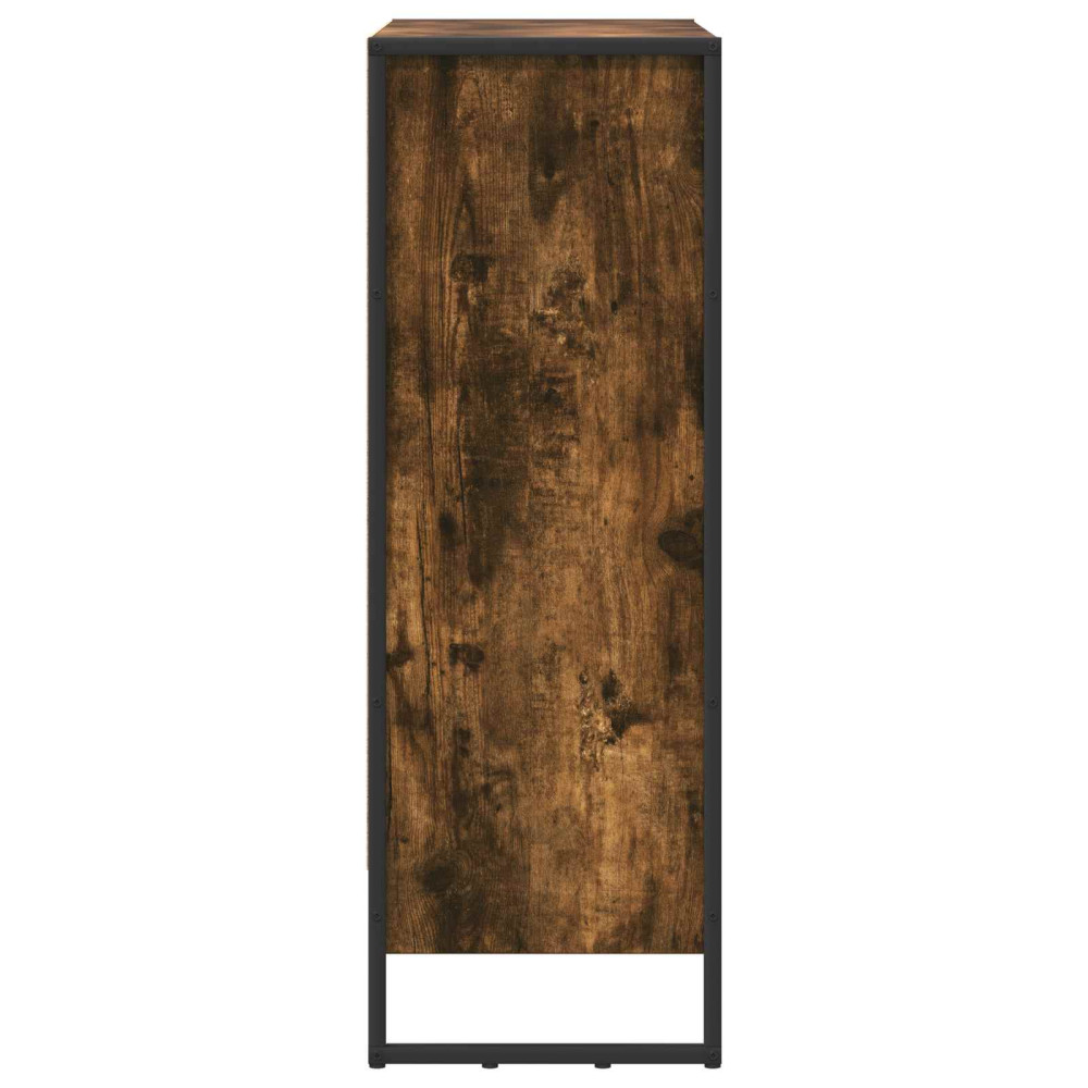 Produktbild för Bokskåp Rökek 80 x 30 x 86,5 cm Konstruerat trä
