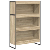 Produktbild för Bokskåp Sonoma 80 x 30 x 121 cm Konstruerat trä
