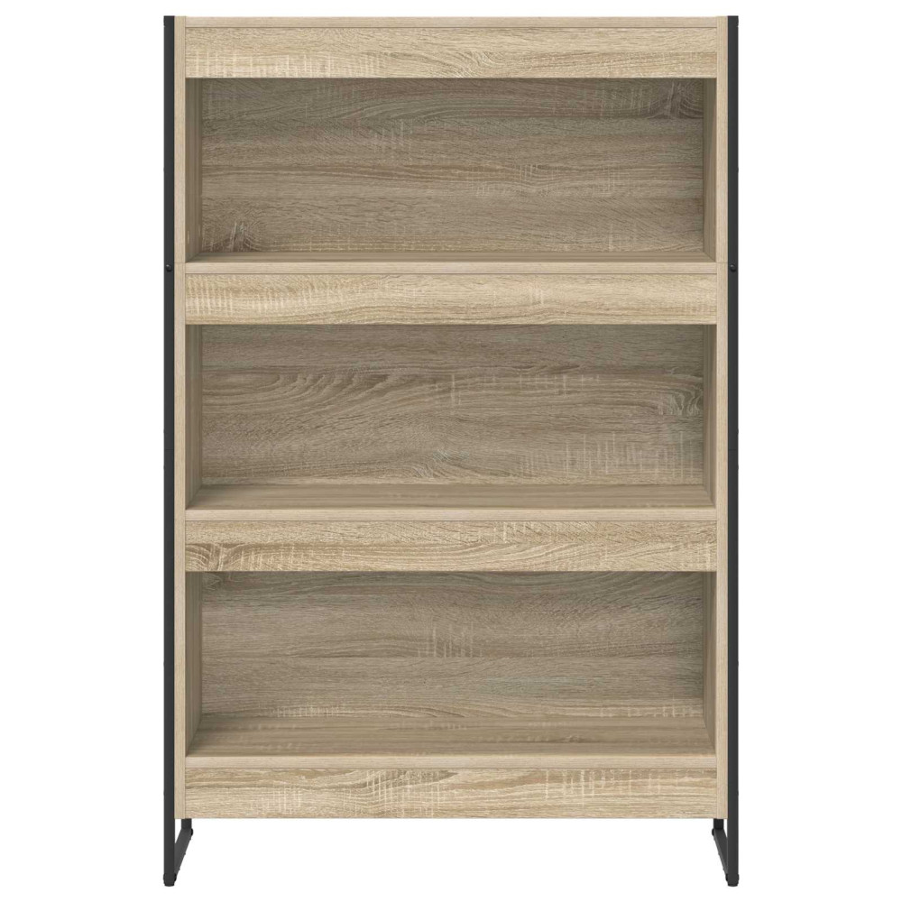 Produktbild för Bokskåp Sonoma 80 x 30 x 121 cm Konstruerat trä