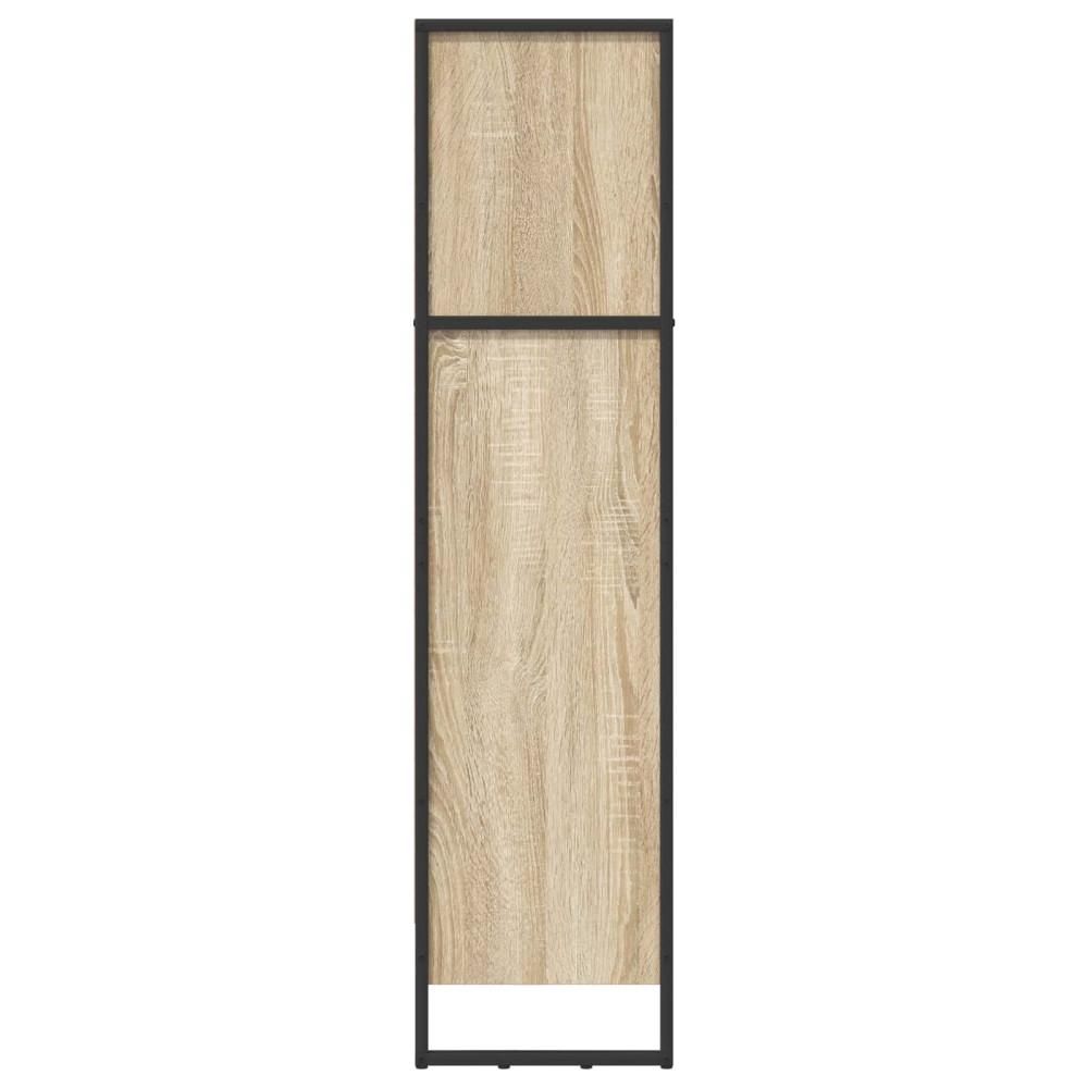 Produktbild för Bokskåp Sonoma 80 x 30 x 121 cm Konstruerat trä