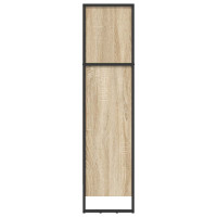 Produktbild för Bokskåp Sonoma 80 x 30 x 121 cm Konstruerat trä