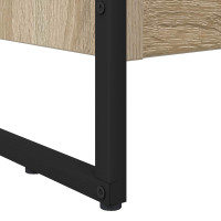 Produktbild för Bokskåp Sonoma 80 x 30 x 121 cm Konstruerat trä