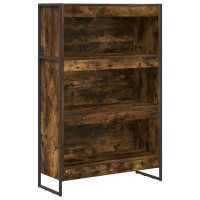 Produktbild för Bokskåp Rökek 80 x 30 x 121 cm Konstruerat trä