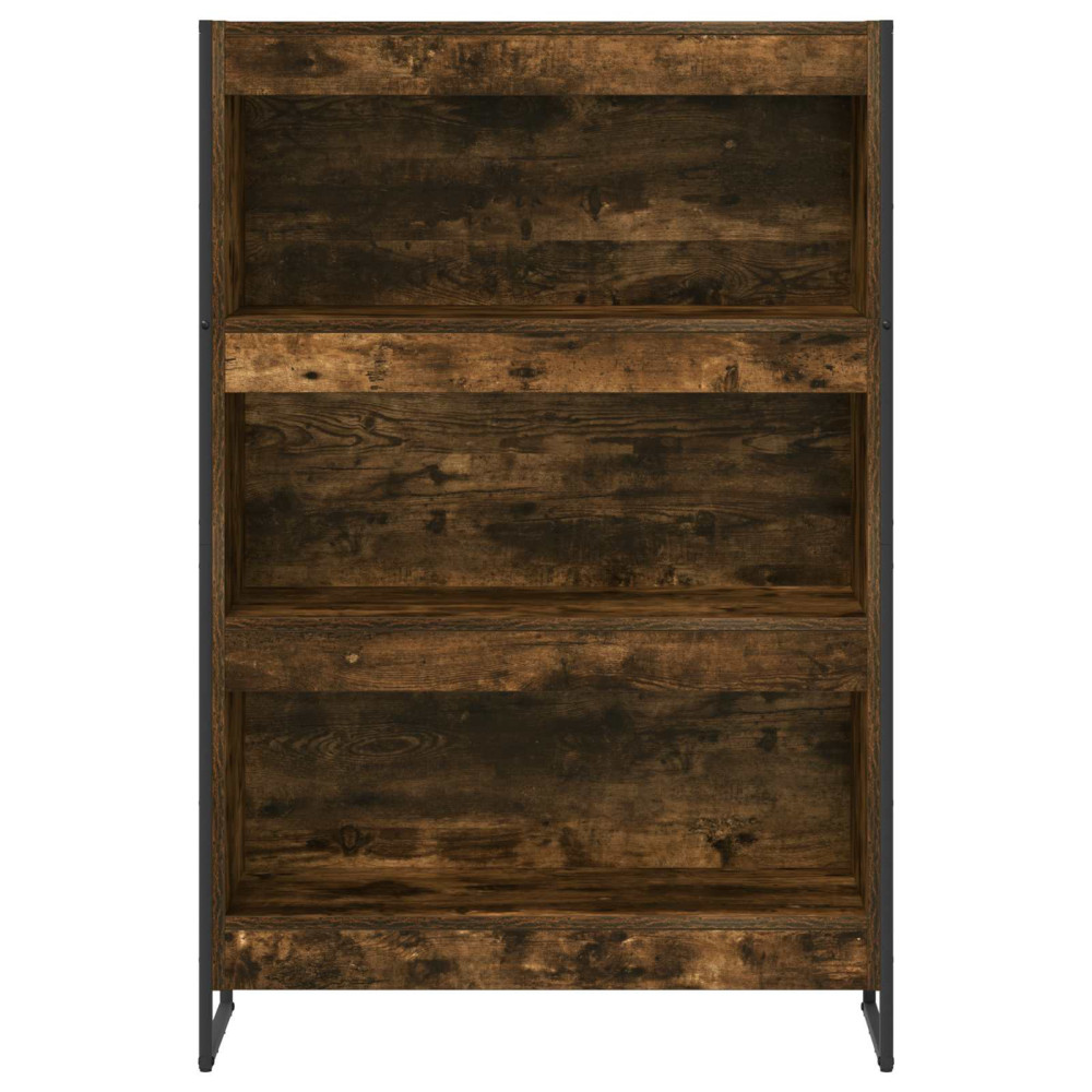Produktbild för Bokskåp Rökek 80 x 30 x 121 cm Konstruerat trä