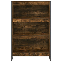 Produktbild för Bokskåp Rökek 80 x 30 x 121 cm Konstruerat trä