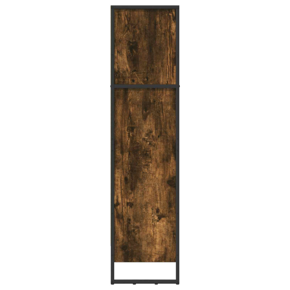 Produktbild för Bokskåp Rökek 80 x 30 x 121 cm Konstruerat trä