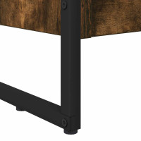Produktbild för Bokskåp Rökek 80 x 30 x 121 cm Konstruerat trä