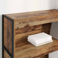 Produktbild för Bokskåp Gammalt trä 80 x 30 x 121 cm Konstruerat trä