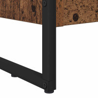 Produktbild för Bokskåp Gammalt trä 80 x 30 x 121 cm Konstruerat trä