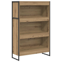 Produktbild för Bokskåp Artisan Ek 80 x 30 x 121 cm Konstruerat trä