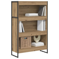 Produktbild för Bokskåp Artisan Ek 80 x 30 x 121 cm Konstruerat trä