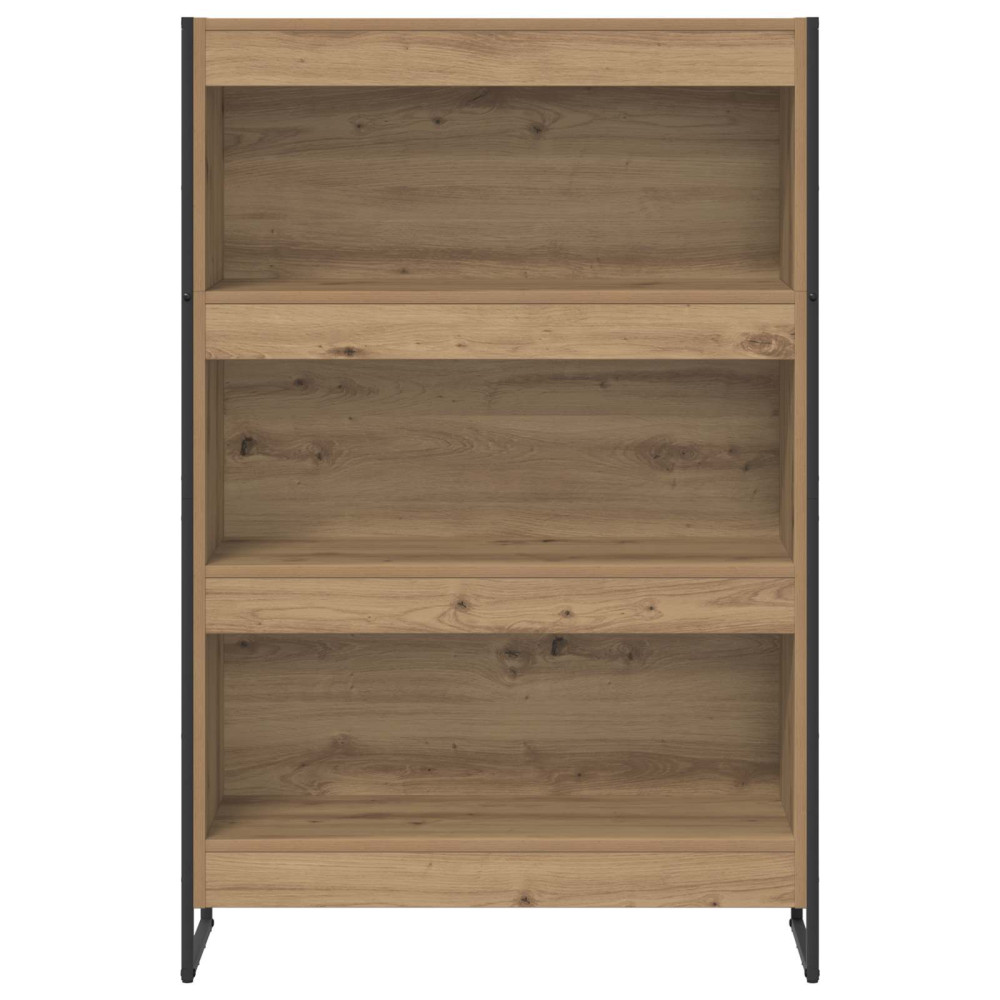 Produktbild för Bokskåp Artisan Ek 80 x 30 x 121 cm Konstruerat trä