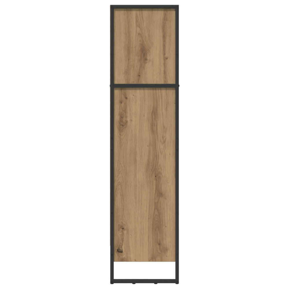 Produktbild för Bokskåp Artisan Ek 80 x 30 x 121 cm Konstruerat trä