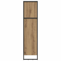 Produktbild för Bokskåp Artisan Ek 80 x 30 x 121 cm Konstruerat trä