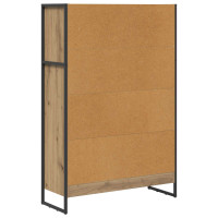Produktbild för Bokskåp Artisan Ek 80 x 30 x 121 cm Konstruerat trä
