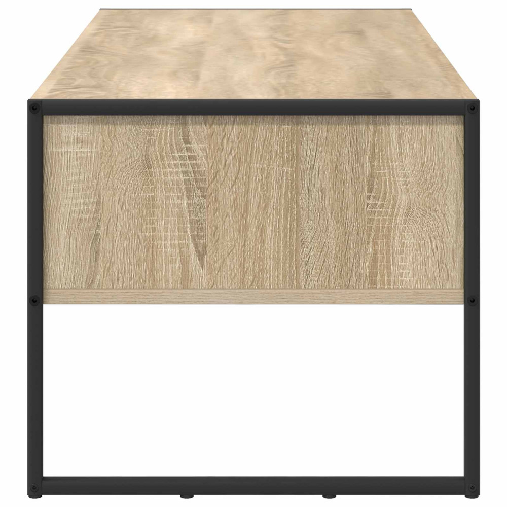 Produktbild för Kaffeebord med låda Sonoma 100 x 46 x 40 cm Konstruerat trä