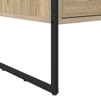 Produktbild för Kaffeebord med låda Sonoma 100 x 46 x 40 cm Konstruerat trä