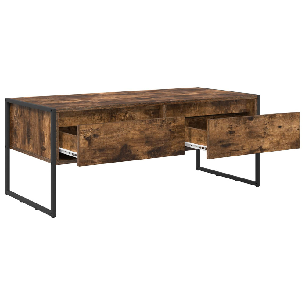 Produktbild för Kaffeebord med låda Rökek 100 x 46 x 40 cm Konstruerat trä
