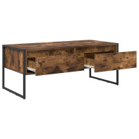 Produktbild för Kaffeebord med låda Rökek 100 x 46 x 40 cm Konstruerat trä