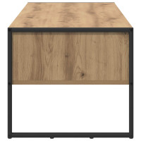 Produktbild för Kaffeebord med låda Artisan Ek 100 x 46 x 40 cm Konstruerat trä