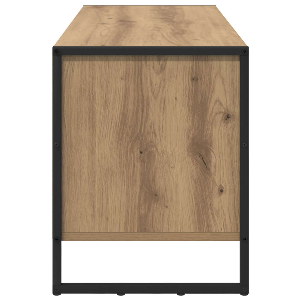 Produktbild för Skoskåp med lagring Artisan Ek 100 x 35 x 44 cm Konstruerat trä