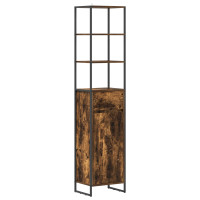 Produktbild för Badrumsskåp med låda Rökek 40 x 30 x 180 cm Konstruerat trä