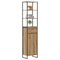 Produktbild för Badrumsskåp Artisan Ek 40 x 30 x 180 cm Konstruerat trä