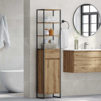 Produktbild för Badrumsskåp Artisan Ek 40 x 30 x 180 cm Konstruerat trä