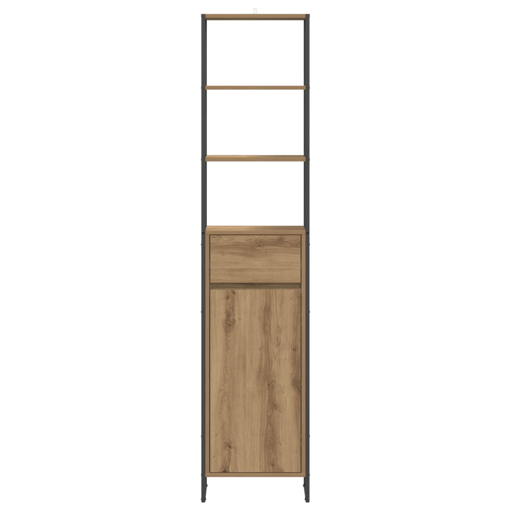 Produktbild för Badrumsskåp Artisan Ek 40 x 30 x 180 cm Konstruerat trä