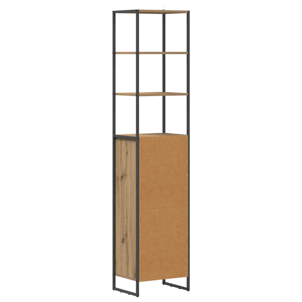 Produktbild för Badrumsskåp Artisan Ek 40 x 30 x 180 cm Konstruerat trä