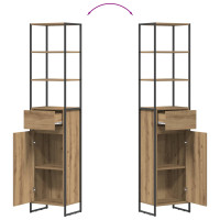 Produktbild för Badrumsskåp Artisan Ek 40 x 30 x 180 cm Konstruerat trä