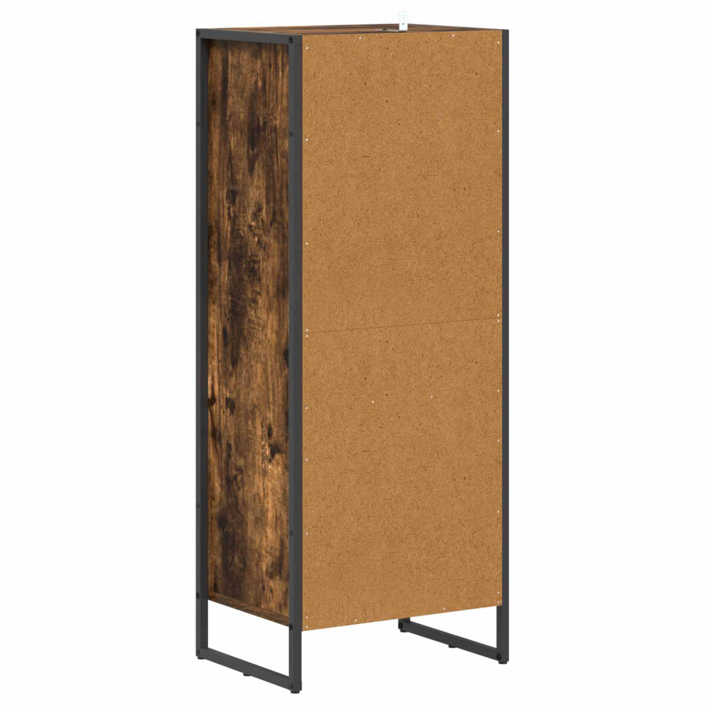 Produktbild för Badrumsskåp med låda Rökek 40 x 30 x 100 cm Konstruerat trä
