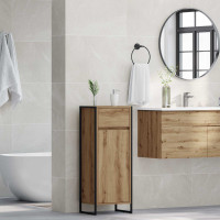 Produktbild för Badrumsskåp Artisan Ek 40 x 30 x 100 cm Konstruerat trä