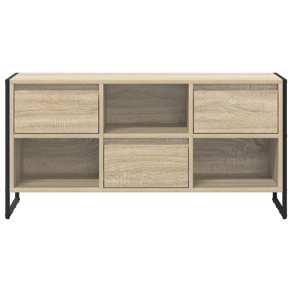 Produktbild för TV-skåp med låda Sonoma 100 x 36 x 49,5 cm Konstruerat trä