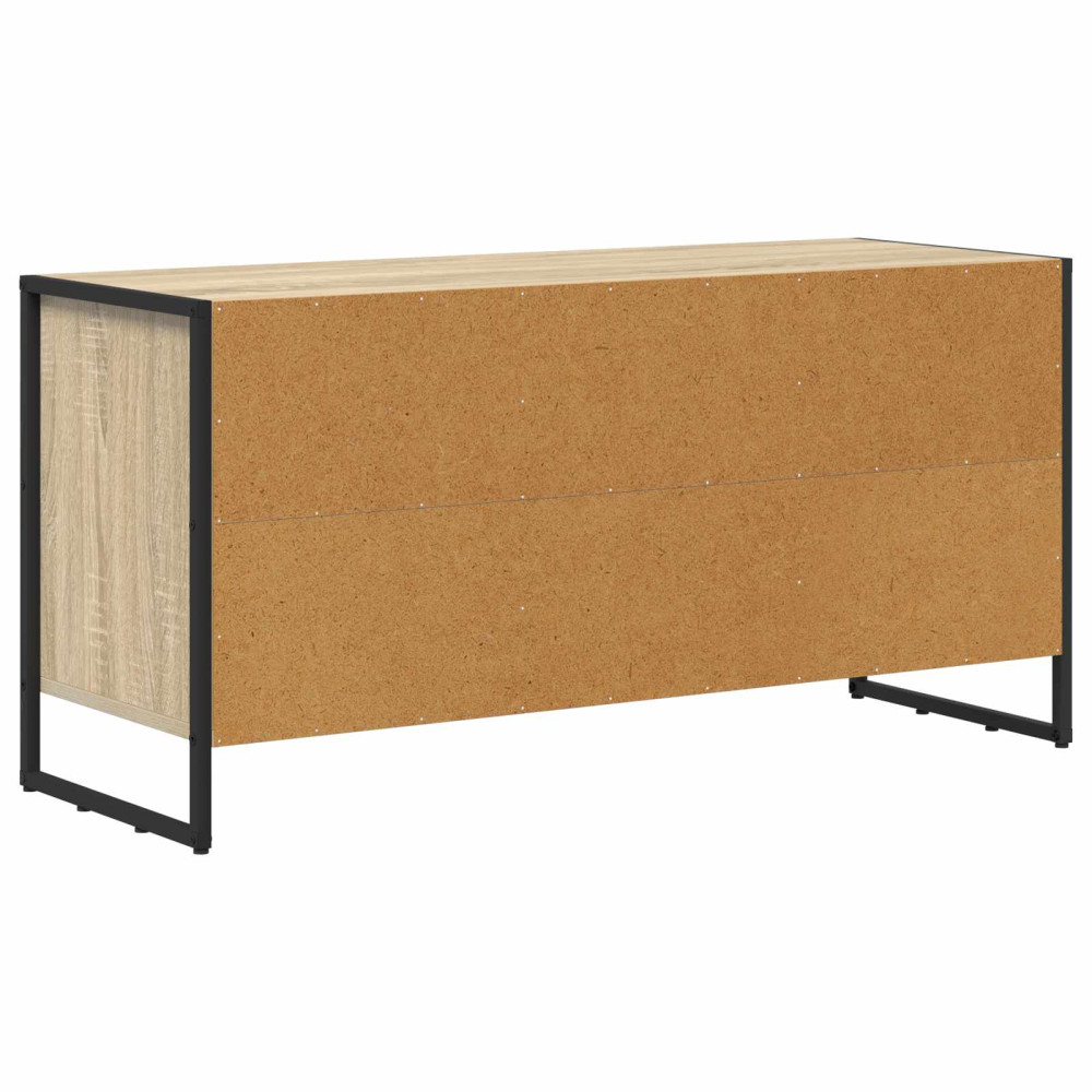 Produktbild för TV-skåp med låda Sonoma 100 x 36 x 49,5 cm Konstruerat trä