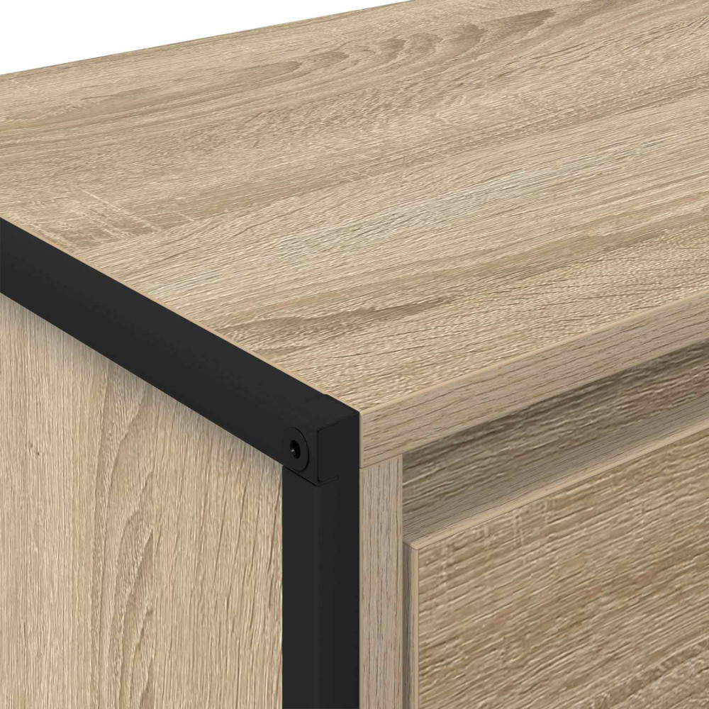 Produktbild för TV-skåp med låda Sonoma 100 x 36 x 49,5 cm Konstruerat trä