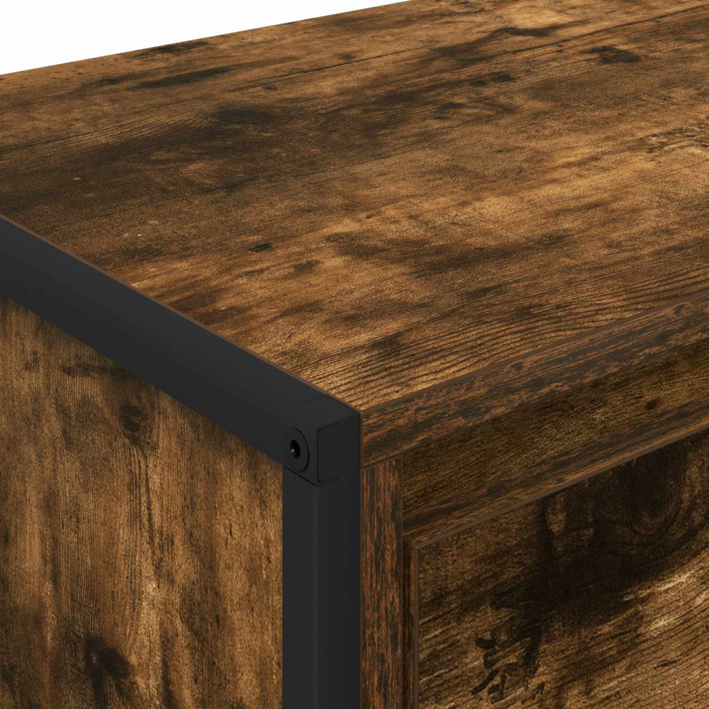 Produktbild för TV-skåp med låda Rökek 100 x 36 x 49,5 cm Konstruerat trä