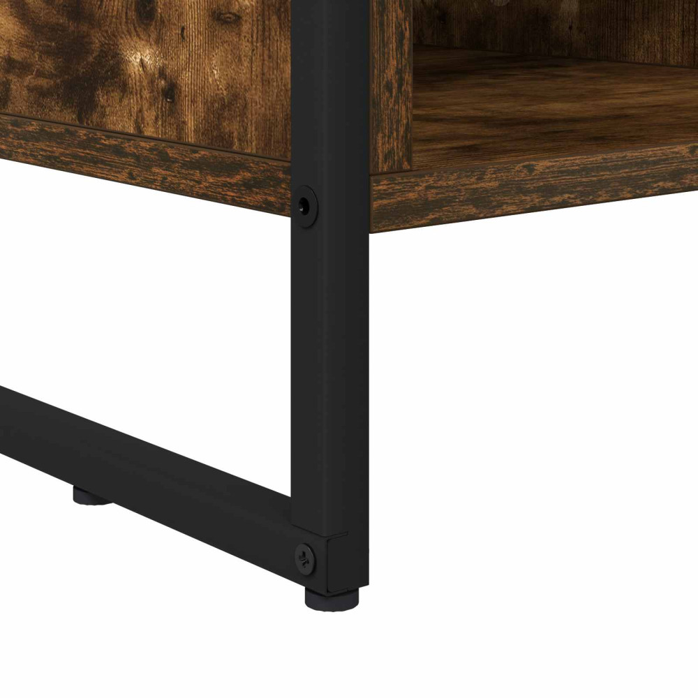 Produktbild för TV-skåp med låda Rökek 100 x 36 x 49,5 cm Konstruerat trä