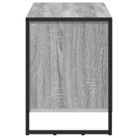 Produktbild för TV-skåp med låda Grå Sonoma 100 x 36 x 49,5 cm Konstruerat trä
