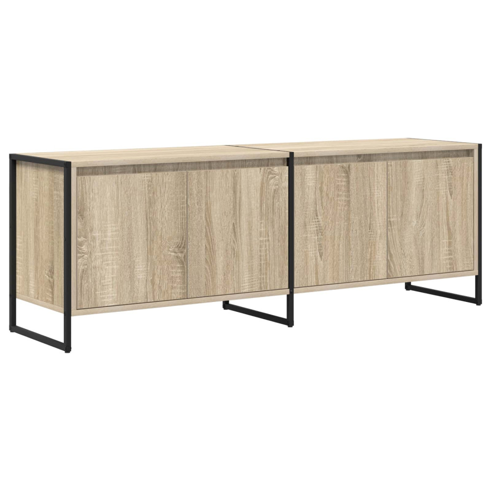 Produktbild för TV-skåp Sonoma 140 x 36 x 49,5 cm Konstruerat trä