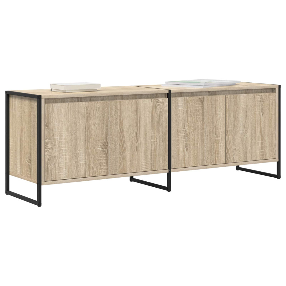 Produktbild för TV-skåp Sonoma 140 x 36 x 49,5 cm Konstruerat trä